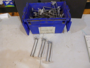 lot 74 image: Tub of Peg Board Hooks