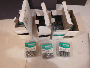 lot 77 image: Machine Flat Phillips Screws with Nuts