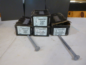 lot 79 image: 4 Boxes of Paulin Carriage Bolts