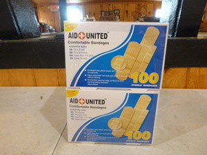 lot 147 image: 1 Dozen Packs of Aid United Bandages