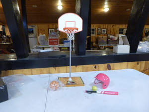 lot 155 image: American Girl Basketball and Baseball Set