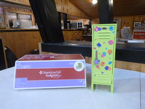 lot 156 image: American Girl School Locker