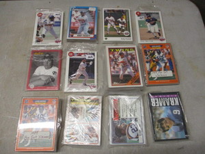 Twins and Vikings Card sets