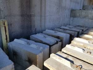 Lot of (7) Concrete Barriers - 4 long x 2 wide x 2 high