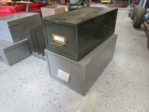 Metal Card Files