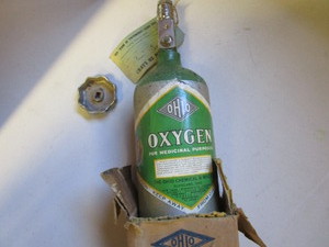 Vintage Oxygen Tank