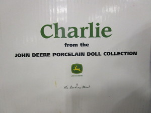 John Deer Porcelain Doll Charlie