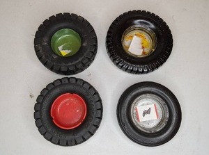 lot 176 image: Tire-Shaped Dog Toys With Ash Tray Centers