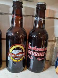 lot 1556 image: Collectible Budweiser Sturgis Beer Bottles (253)