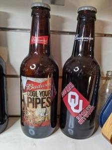 lot 254 image: Vintage Budweiser Beer Bottles