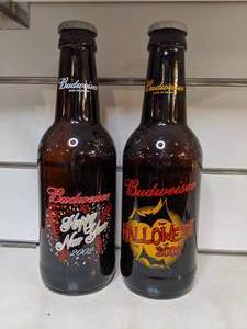 lot 1558 image: Budweiser Beer Collectible Bottles (256)