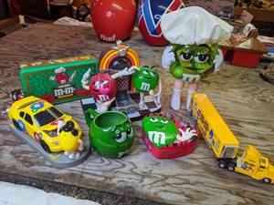 lot 273 image: Vintage M & M Items- Semi- Car - Misc.