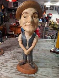 lot 285 image: 18 Honeymooners Art Carney as Ed Norton Esco Chalkware Statue