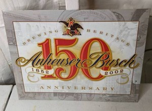 lot 464 image: Anheuser Busch 150th Anniversary Sign