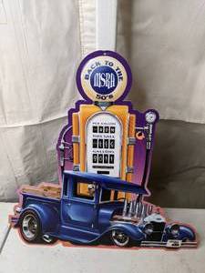 lot 466 image: Back to the 50s Tin Sign
