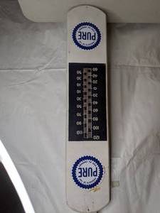 lot 411 image: Vintage Mercury Pure Thermometer
