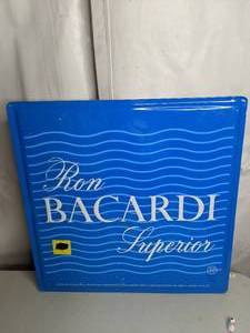 lot 421 image: Ron Bacardi Superior Advertising Sign