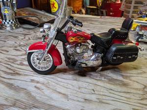 lot 524 image: Toy Turbo Chopper Motorcycle
