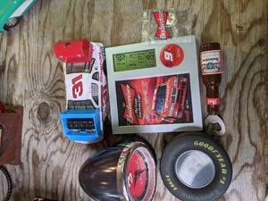 lot 616 image: Budweiser, Goodyear, NASCAR memorabilia