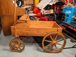 lot 631 image: Oles Oldies Oak Wagon
