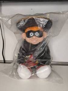 lot 379 image: 16 McDonalds Hamburgler Plush Doll
