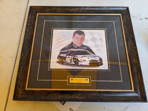 lot 438 image: Ryan Newman Alltel #12 NASCAR Framed Print