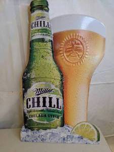 lot 492 image: Miller Chill Advertisement