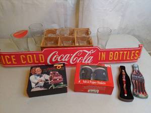 lot 496 image: Assorted Coca cola ephemera