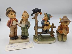 lot 908 image: Three Hummel Figurines