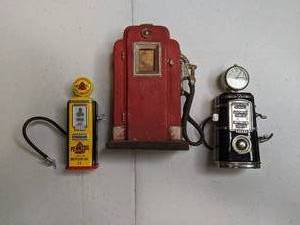 lot 669 image: Replica Gasoline Pumps