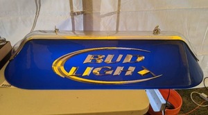 lot 777 image: Bud Light Pool Table Hanging Light