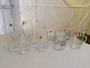 lot 784 image: Eleven Pieces of Bar Glassware