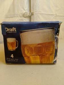 lot 789 image: Set of 4 Draft Glasses