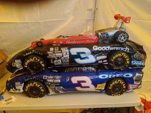 lot 790 image: 3 Racing Themed Inflatables