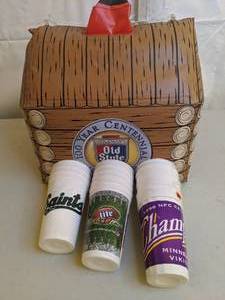 lot 791 image: Old Style Inflatable Cabin & Assorted Plastic Drinking Glasses