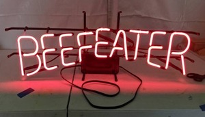 lot 1036 image: Beefeater Gin Neon Sign