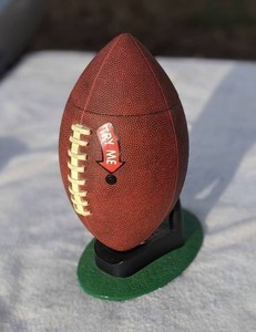 lot 843 image: Rockconcepts Football Snack Bowl (Plays Fox NFL Theme Song)