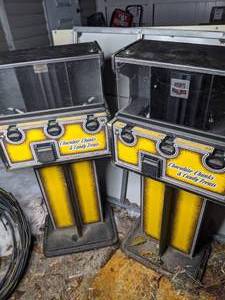 lot 886 image: Pair of Candy Dispensing Machines