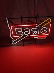 lot 54 image: Basic Cigarette Neon Advertising Sign