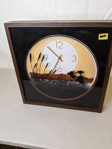 lot 200 image: North Woods Wall Clock