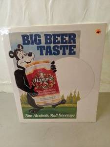 lot 206 image: Non-Alcoholic Hamms Beer Advertising Sign
