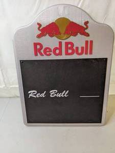lot 208 image: Customizable Red Bull Advertising Sign