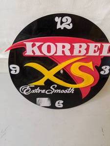 lot 220 image: Korbel XS Advertising Clock
