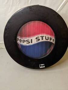lot 222 image: Pepsi Stuff Light Up Wall Sign