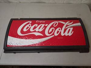 lot 227 image: Coca-Cola Advertising Sign