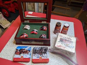 lot 1365 image: NASCAR and Budweiser Memorabilia