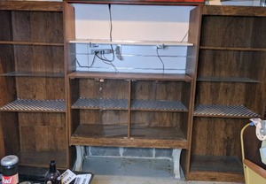 lot 1373 image: Set of Display Cabinets