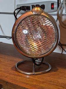 lot 1374 image: Vintage Unity Spotlight converted into a  portable lamp