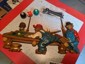 lot 1377 image: assortment of Billiards related ephemera