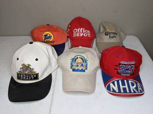 lot 1294 image: Advertising Baseball Hats (6)
